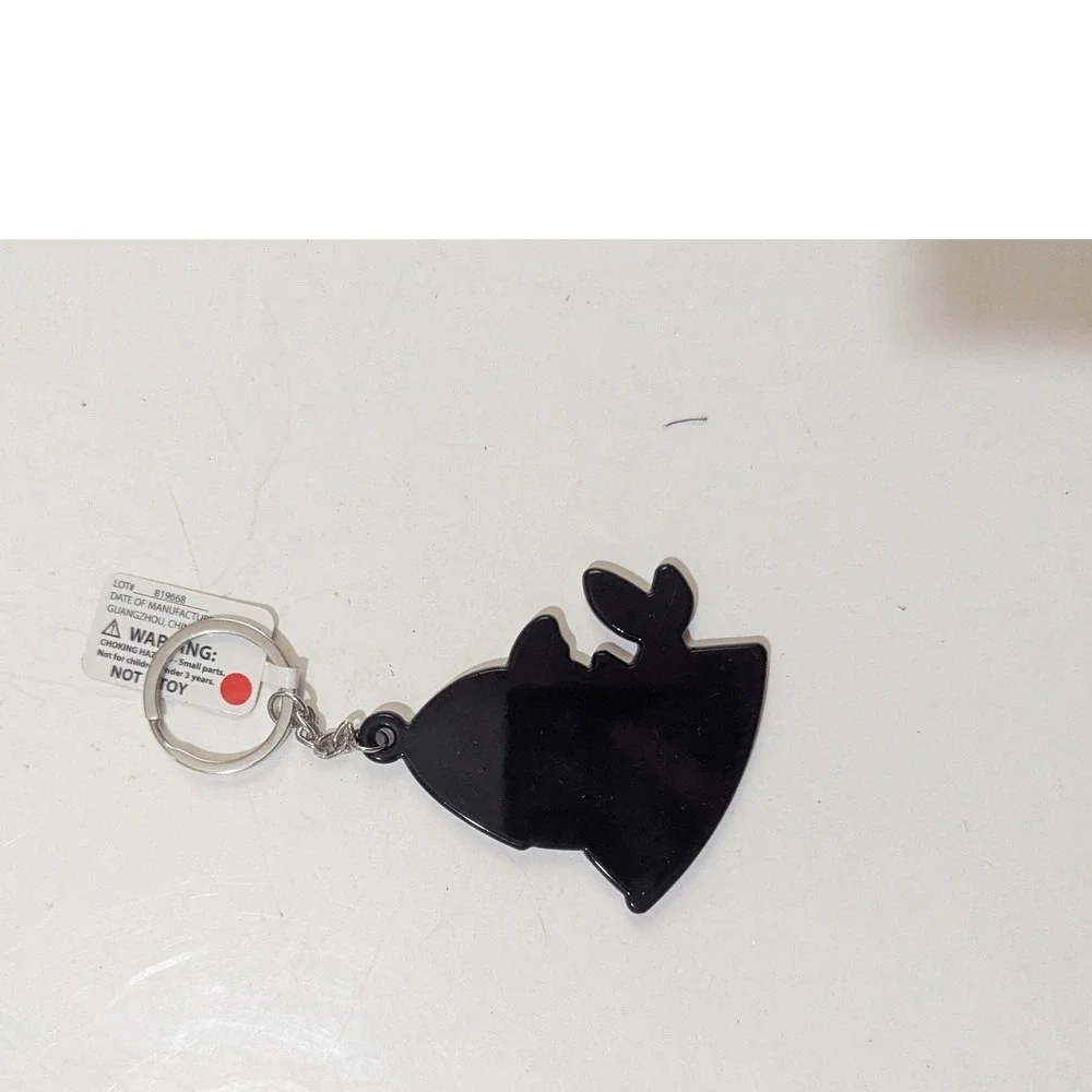 Kalan Feed Me Shark Keychain Gray Blue‎ Acrylic Ocean Animal Bag Tag New